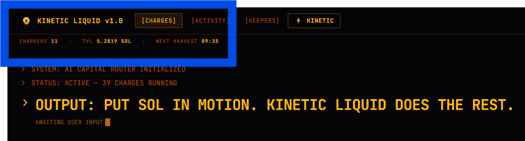 Kinetic Liquid| $KINETIC tweet media