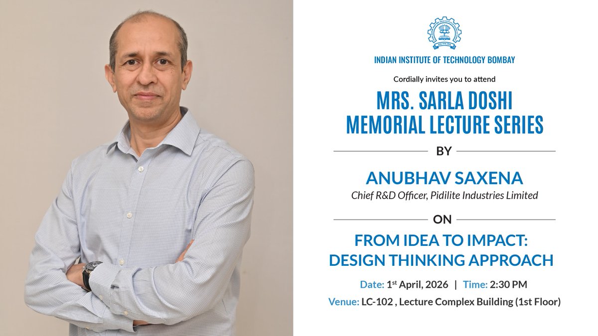 Dean ACR, IIT Bombay tweet media