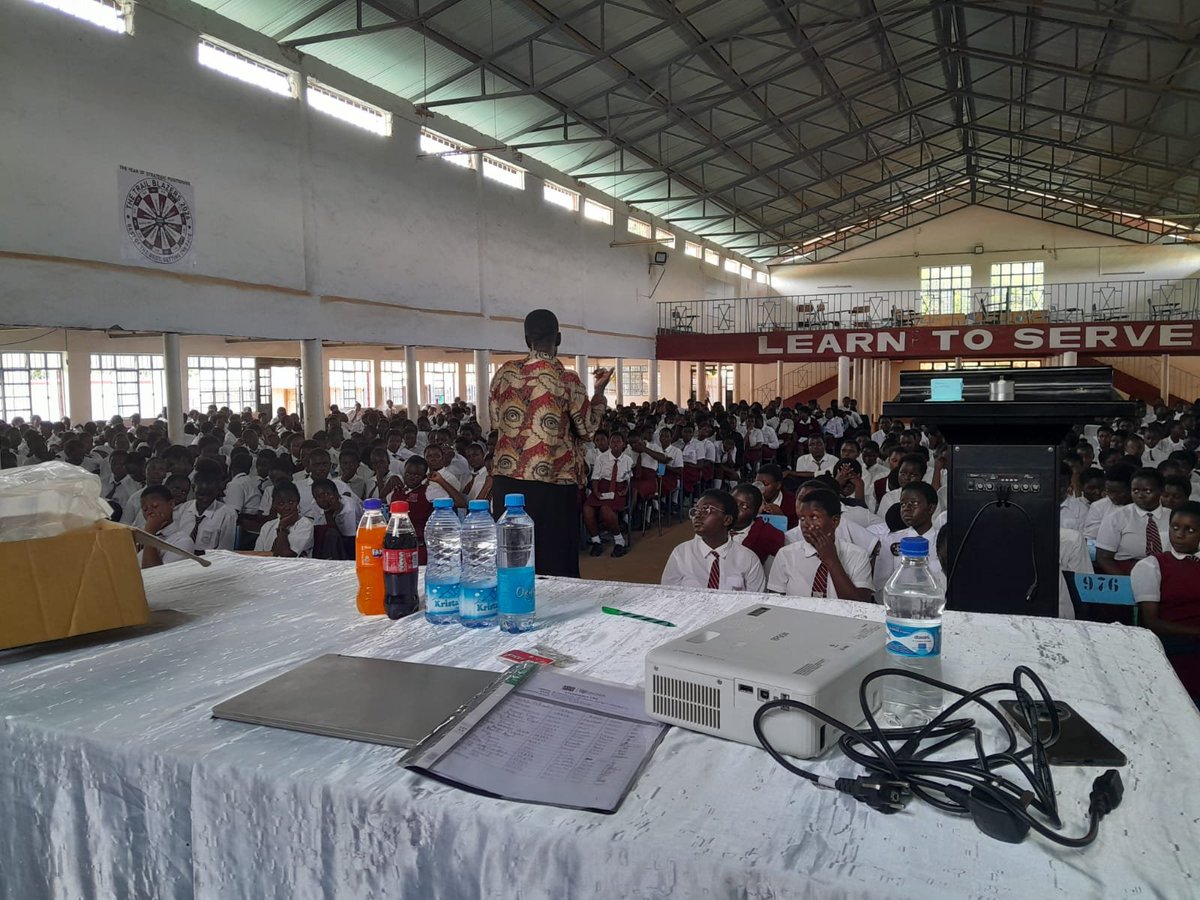NACADAKenya's tweet photo. 📚💔 Real talk in Kisumu today.

We visited Nyakach Girls' School after reports that some students were smoking weed. In our conversation, some girls shared they use bhang & khat to stay awake longer to read.

We addressed the misinformation head-on:
🧠 Drugs harm young brains—they impair focus & memory long-term
💪 Life skills & healthy alternatives are the real key to success
Facts over myths. Always. 🌿🚫
Need support? Call 1192—our helpline is here for you.