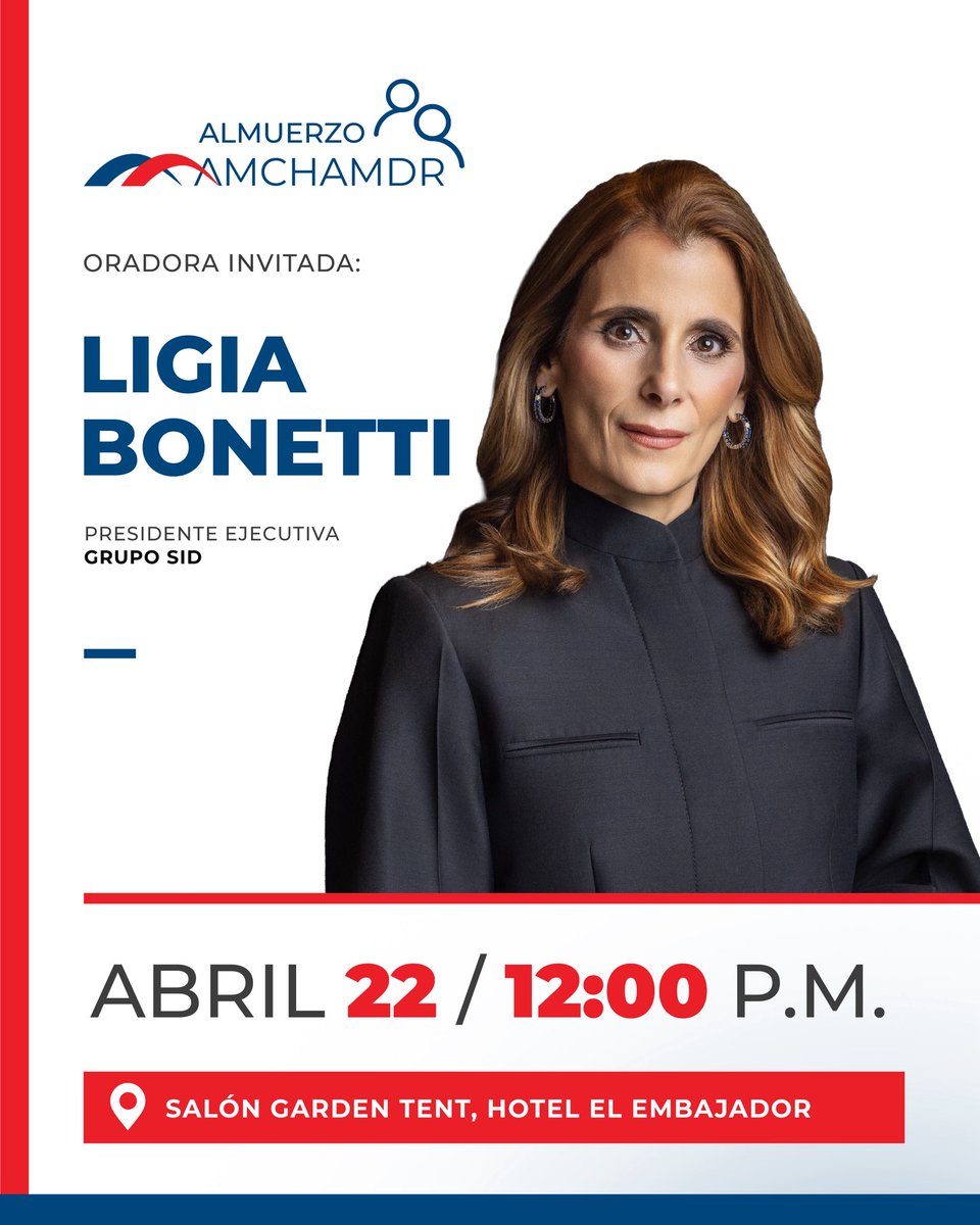 AMCHAMDR tweet media