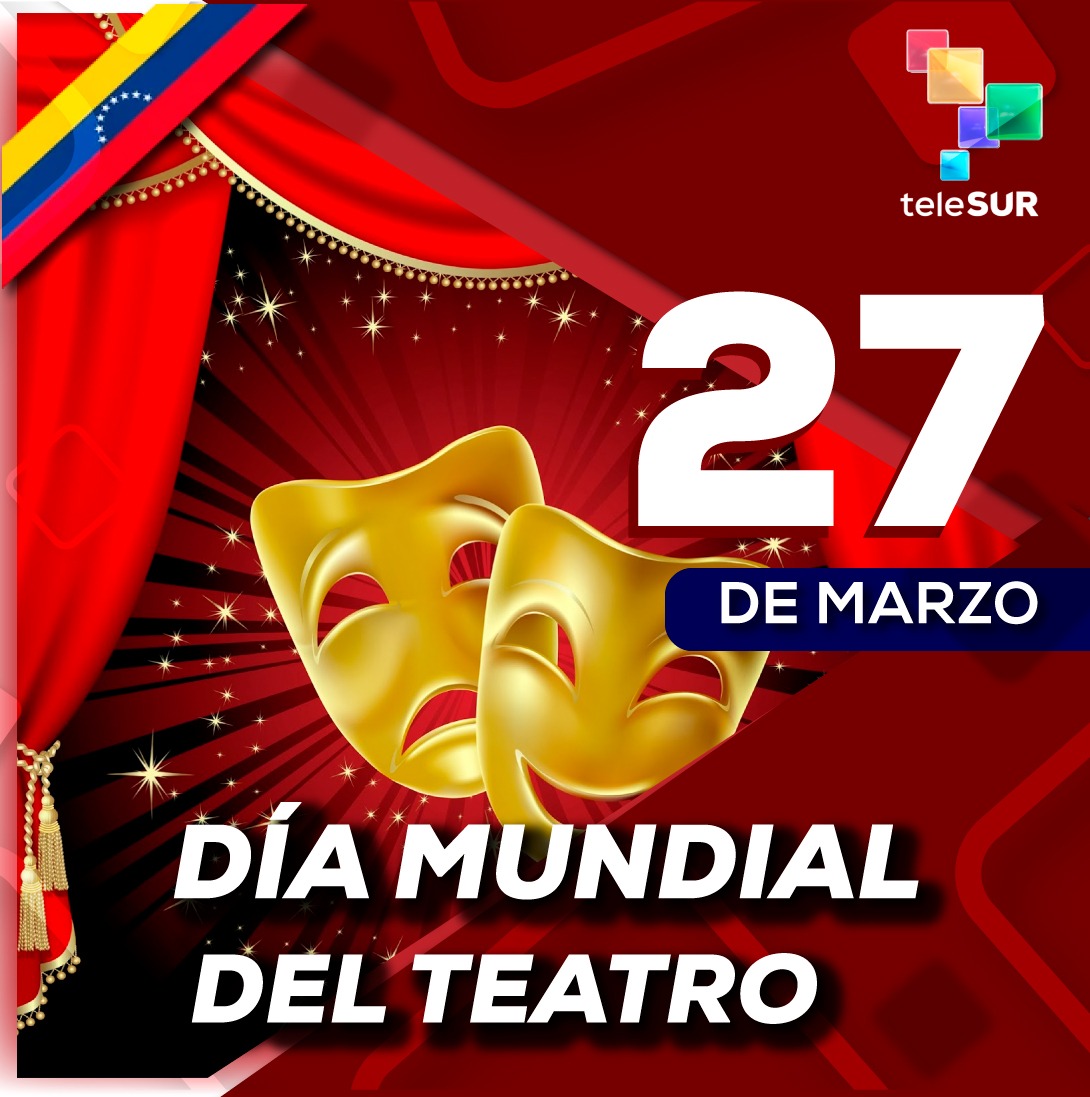 LuisMorlote's tweet photo. Muchas felicidades a todos los teatristas de #Cuba, quienes celebran este #27DeMarzo el Día Mundial del Teatro.
Tenemos el privilegio de poder disfrutar cotidianamente en nuestras salas del protagonismo de grandes creadores. A ellos, nuestro respeto y admiración.

#CubaEsCultura https://t.co/oSYqfKirrV