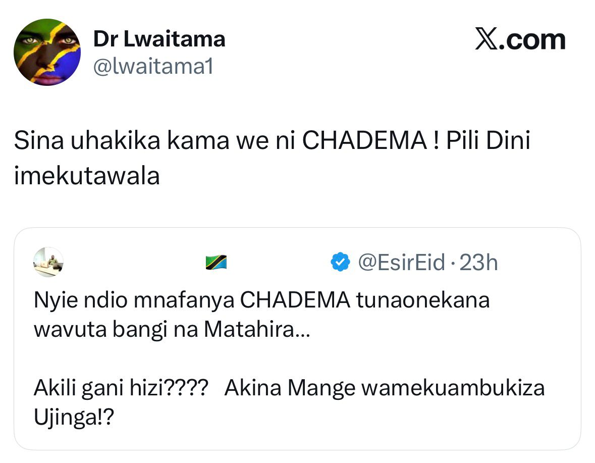 BARADHULI🇹🇿 tweet media