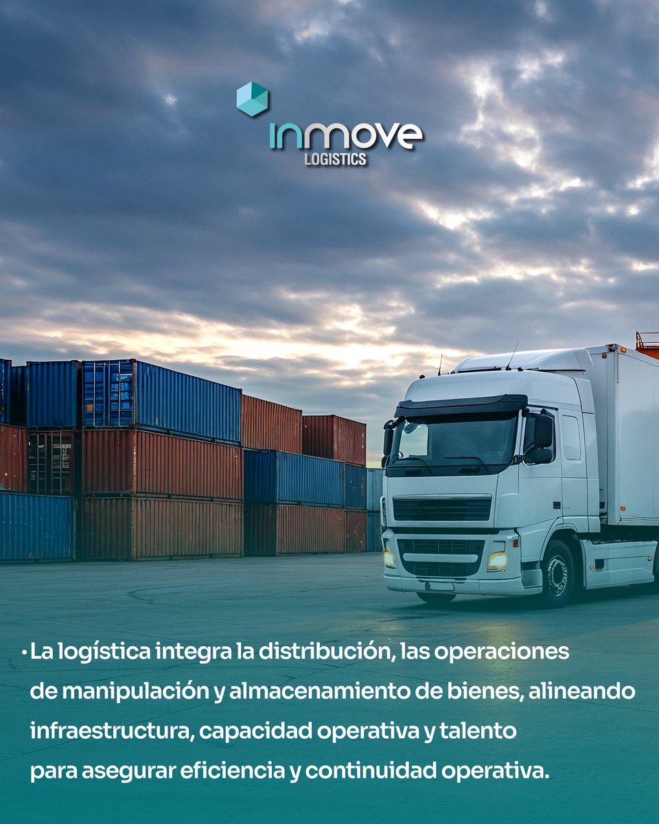 InmoveLogistics's tweet photo. La logística es un sistema complejo que conecta infraestructura, planificación, producción, almacenamiento, transporte y gestión de talento.

👉Desliza para conocer los aspectos clave de este concepto.

#InmoveLogistics #Logistica https://t.co/kAJg7JLyKT