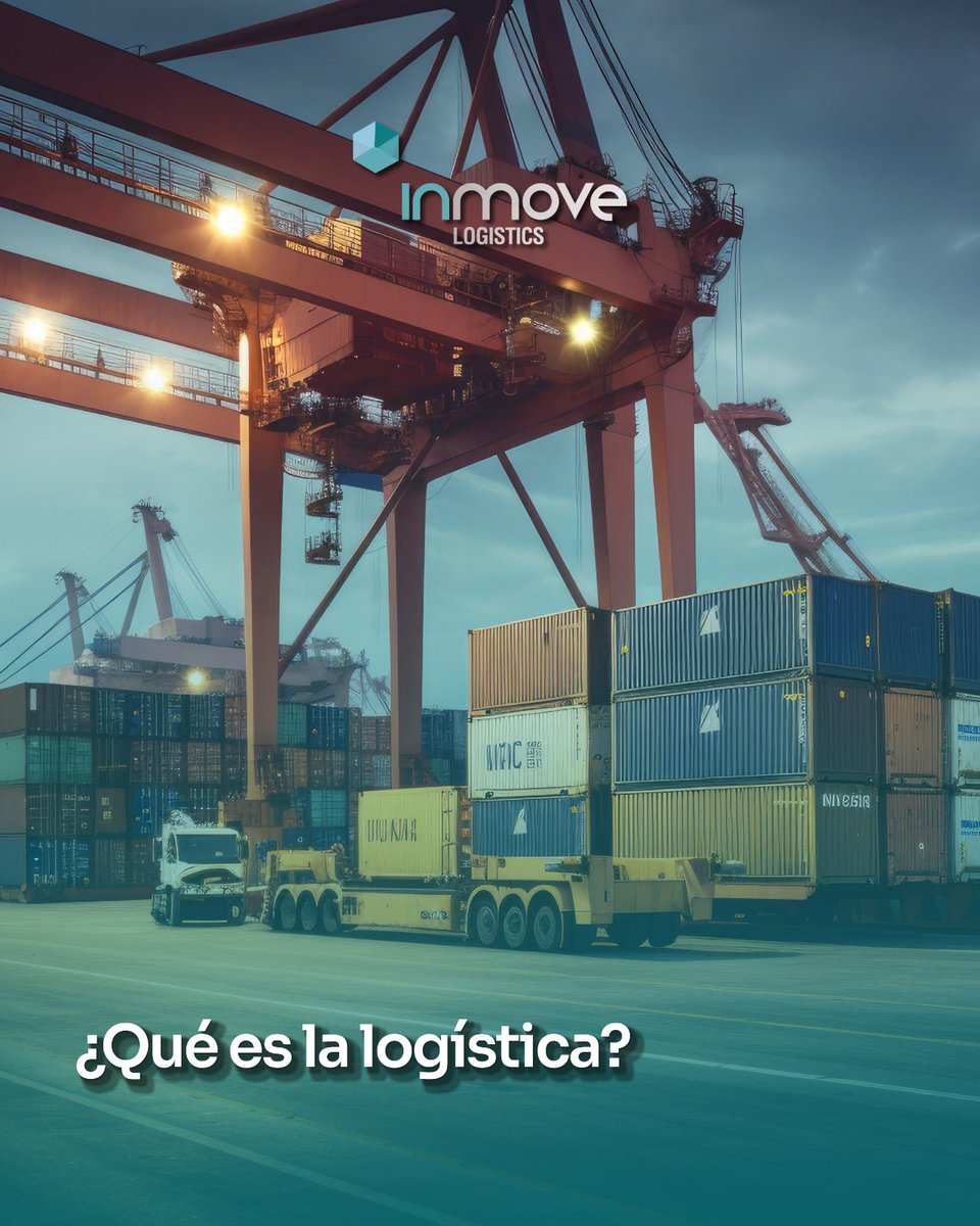 InmoveLogistics's tweet photo. La logística es un sistema complejo que conecta infraestructura, planificación, producción, almacenamiento, transporte y gestión de talento.

👉Desliza para conocer los aspectos clave de este concepto.

#InmoveLogistics #Logistica https://t.co/kAJg7JLyKT