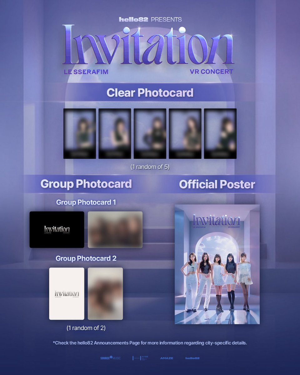 hello82PRESENTS's tweet image. Exclusive inclusions for FEARNOT that shine like pearlies 💎
Don’t miss your invite to &amp;lt;LE SSERAFIM VR CONCERT : INVITATION&amp;gt;

Tickets On Sale 3/30 | 10PM PT
🔗 hello82.com

@le_sserafim @AMAZE_VR 
#LE_SSERAFIM #르세라핌 #INVITATION #LE_SSERAFIM_VRConcert #VRConcert