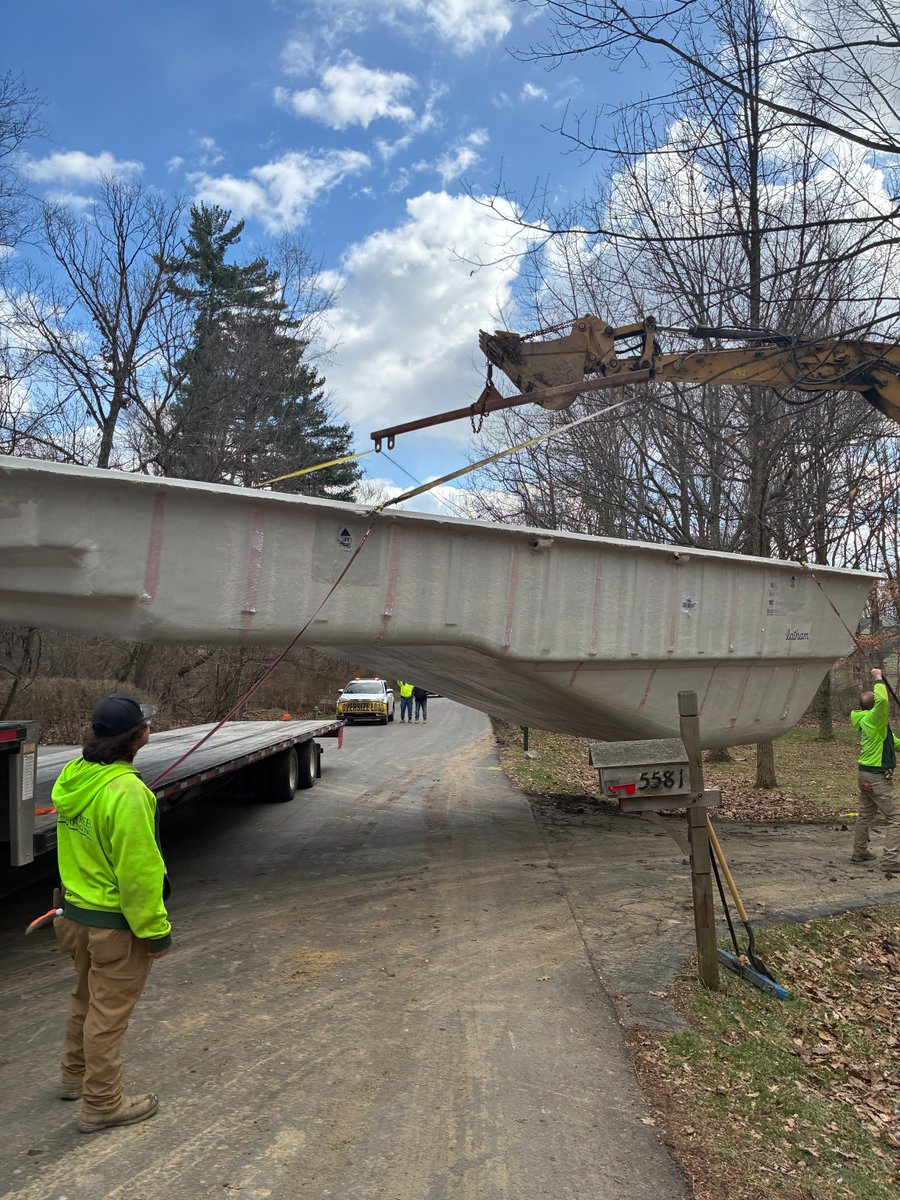 A fiberglass pool delivery is one of those moments when the vision starts to feel real on-site.

Built for long afternoons, easy enjoyment, and a backyard that’s designed to be lived in, this Dublin property is officially underway.

Learn more at hiddencreeklandscaping.com/pools/fibergla….