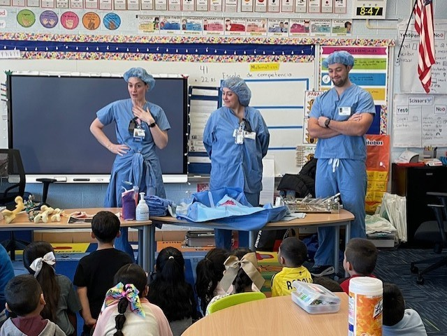 RPS205's tweet photo. Conklin Academy hosted Career Day, where volunteers shared insights on their professions, including job duties, education, &amp; career pathways. Students explored fields like healthcare, trades, education, engineering, media, &amp; more. They gained inspiration for their futures. https://t.co/oIYCJePdOa