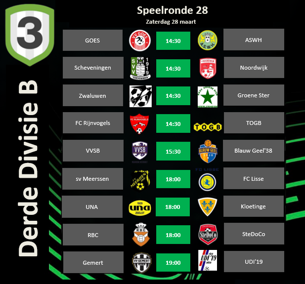 Derde Divisie tweet media