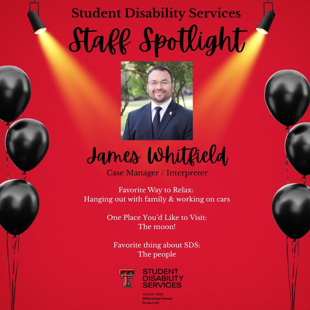 TTU Student Disability Services tweet media