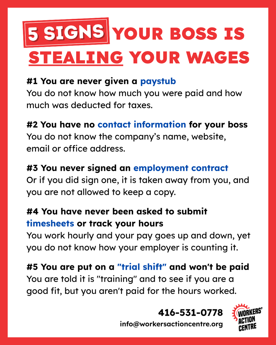 Workers' Action Centre tweet media