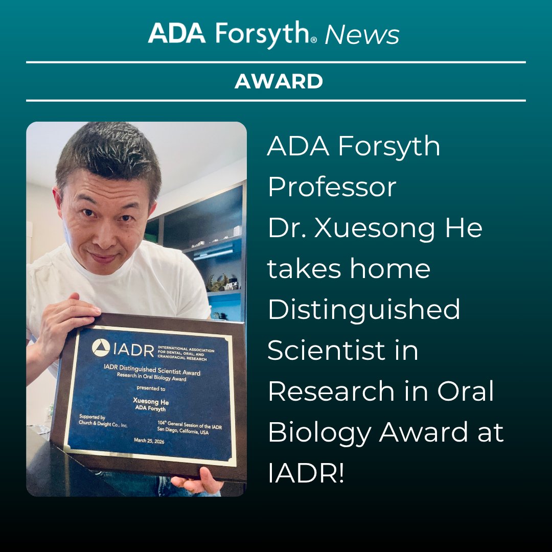 The ADA Forsyth Institute tweet media