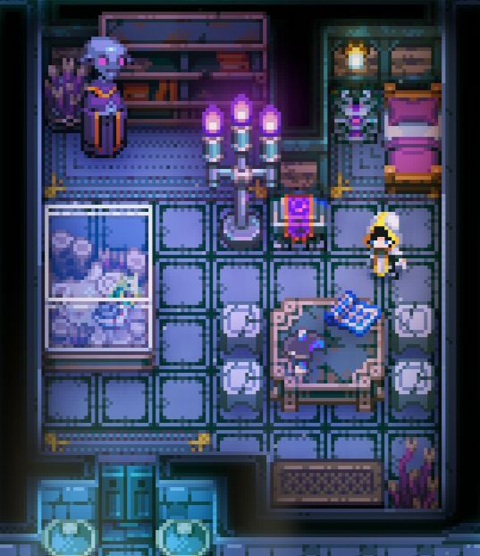 CoreKeeperGame's tweet image. Check out these awesome little builds from Discord user タモチ, using new decorative items and materials from #CoreKeeper's Void &amp;amp; Voltage update! #FanArtFriday