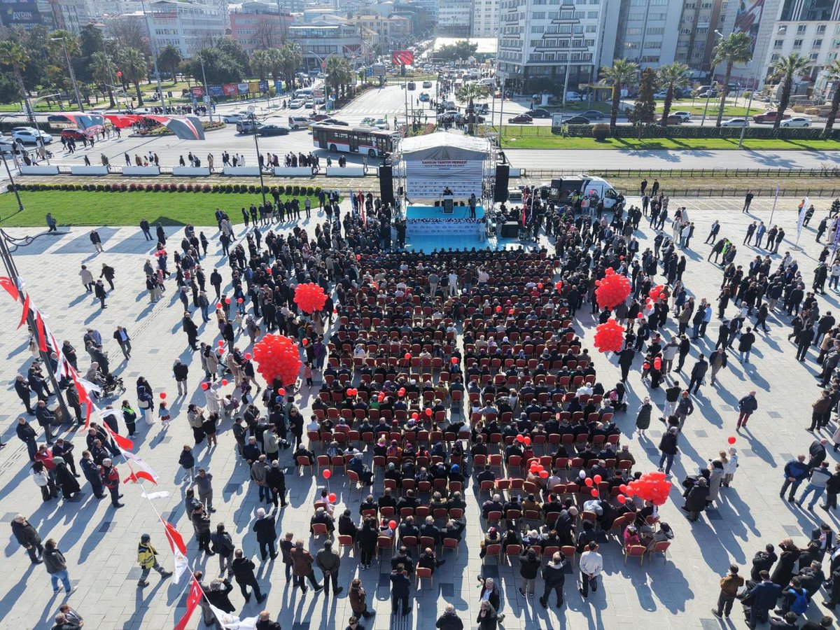 kad_samsun's tweet photo. Samsun Valimiz Sayın Orhan Tavlı, TBMM Plan ve Bütçe Komisyonu Başkanımız ve Samsun Milletvekilimiz Sayın Mehmet Muş, Samsun Milletvekilimiz Sayın Ersan Aksu, İl Başkanımız Sayın Mehmet Köse, İl Kadın Kolları Başkanımız Sayın Tuğçe Dağdemir Muslu ve Samsun Büyükşehir Belediye Başkanımız Sayın Halit Doğan’ın ev sahipliğinde; protokol üyelerimiz ve kıymetli hemşehrilerimizin yoğun katılımlarıyla, Büyükşehir Belediyemiz tarafından hayata geçirilen İstiklal Meydanı, Astorya ve Samsun Tanıtım Merkezi’nin açılış töreni büyük bir coşku ve gururla gerçekleştirildi.

Şehrimizin sosyal, kültürel ve turizm potansiyeline önemli katkılar sunacak bu kıymetli yatırımların Samsun’umuza hayırlı olmasını diliyor; emeği geçen herkese teşekkür ediyoruz.
@avtugcedagdemir