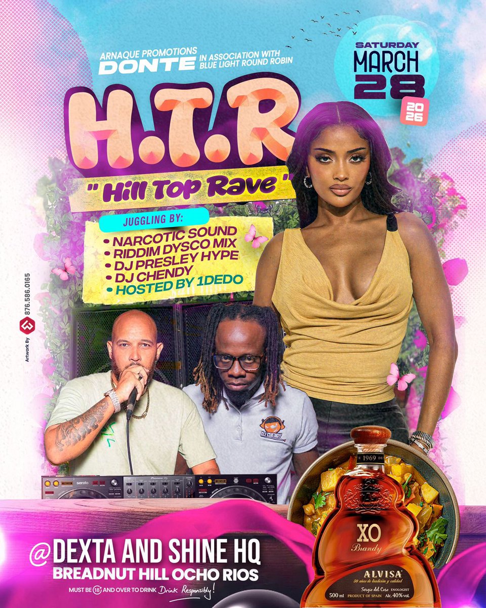 djchendy's tweet photo. Remember H.T.R 🔥
This Saturday March 28,2026 https://t.co/2mFP6vxCOA