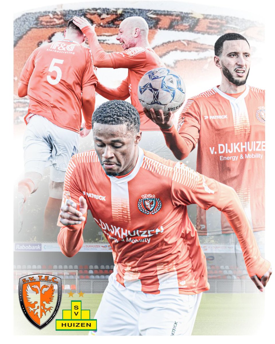 In de strijd tegen degradatie ontmoeten TEC en <a href="/svHuizen/">s.v. Huizen</a> elkaar morgen op sportpark De Lok in Tiel
Aanvang: 15:00 uur
#TECHUI