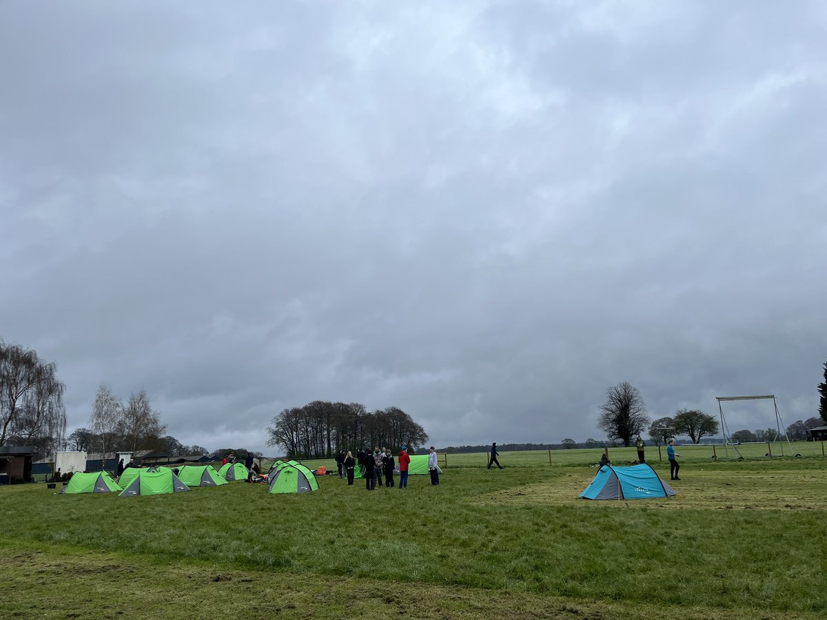 CGSvisits's tweet photo. Wet starts to both the Silver and Gold DofE practice expeditions today. However, they have smiled and embraced the challenges faced today. Well done - a great first day of walking! https://t.co/XAuscCjyya