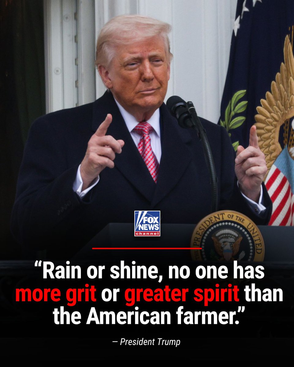 ‘WE LOVE THE AMERICAN FARMER’: President Trump praises the grit and determination of America’s farmers at a White House event touting billions in financial support for the country’s farmers and ranchers.