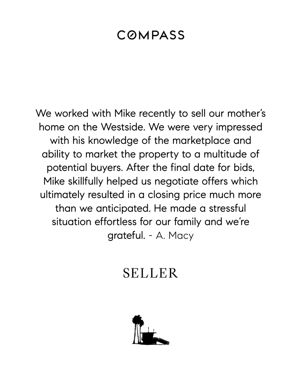 MichaelBCohen's tweet photo. Grateful to help an amazing family sell their mother’s Westside home. From emotional moments to a result that exceeded expectations, this is what real estate is all about  #LosAngelesRealEstate #Sold #westside #westsiderealestate #realestatestrategy #provenresults #planningworks https://t.co/bjifabxt2W
