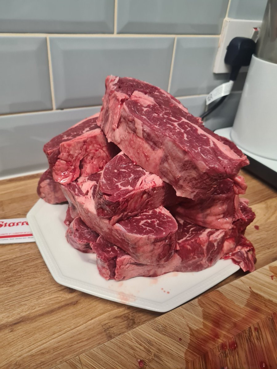 Managed to get cost price Ribeye this week 👌🏻