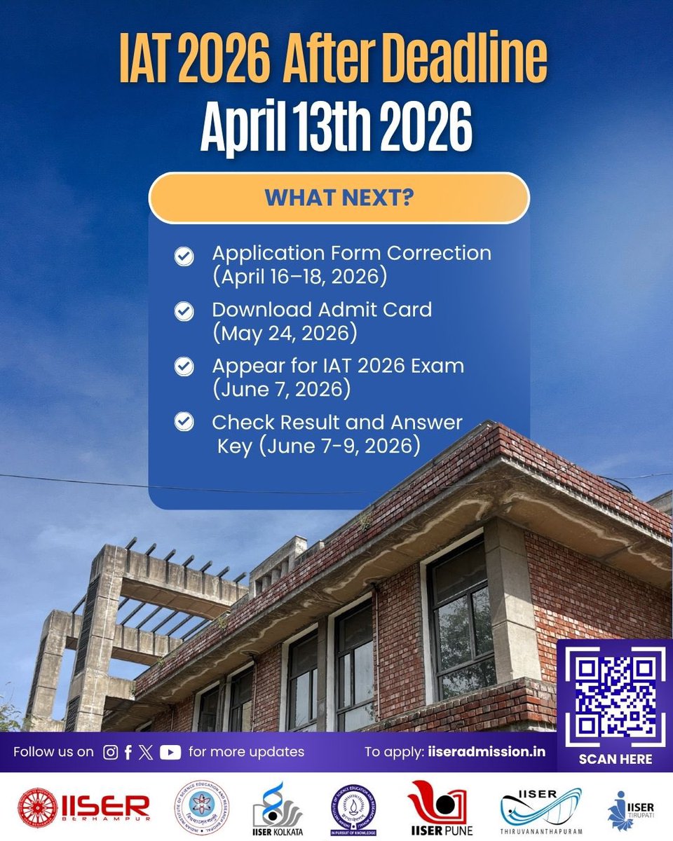 IISER Admissions tweet media
