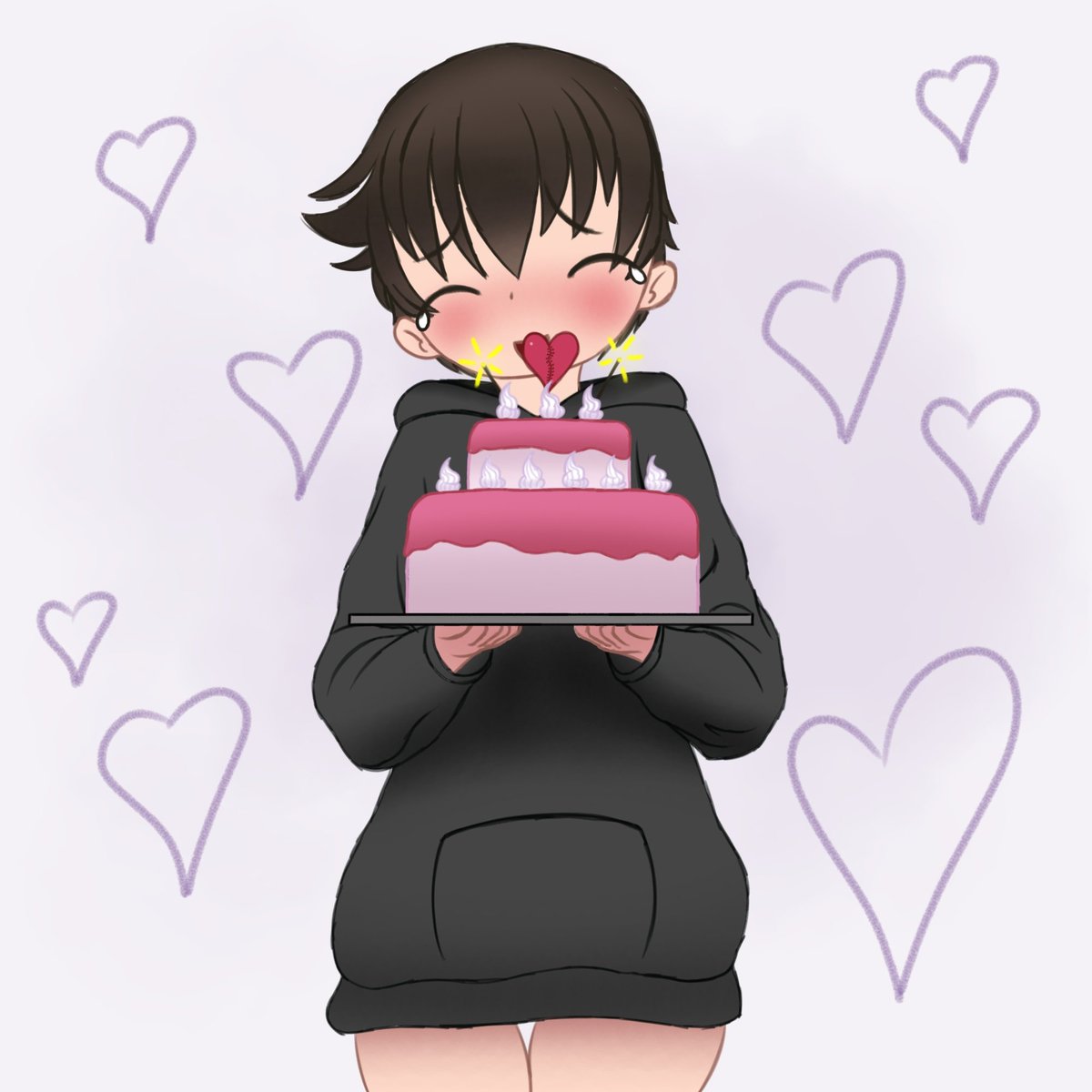 EquusDoodles's tweet photo. Happy birthday, my hot old boy. @lonely_cri3  ♥️🫰🏿☺️🎂 https://t.co/v4ZJHJCLrG