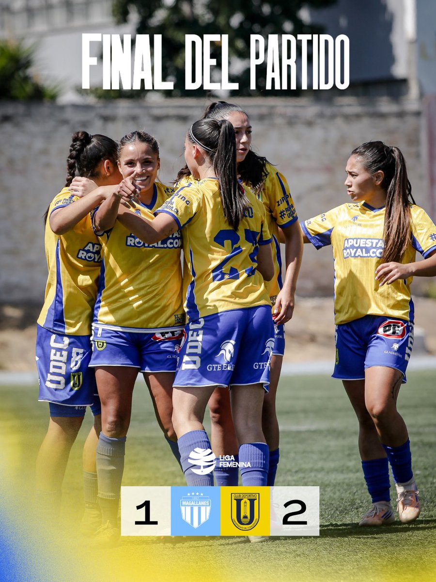 LO GANÓ EL CAMPANIL!!🟡🔵

Con anotaciones de @carlaguerrero3 y Valentina Fuentes, nos impusimos por 2-1 en nuestra visita a Santiago💪🏽

¡Vamos, chicas!🟡🔵

#ElOrgulloDeSerForera #VamosLasForeras #FutbolFemeninoUdeC 🔔