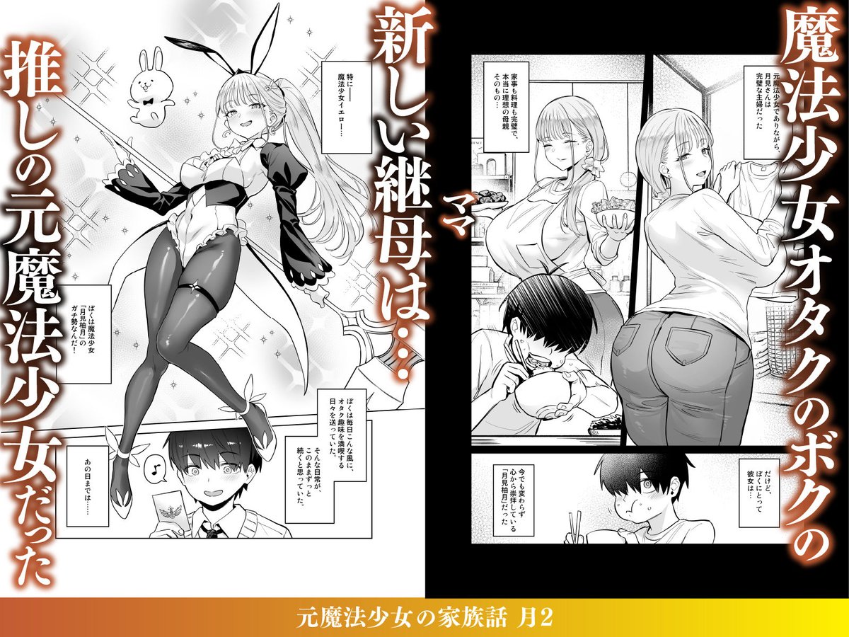 【20%OFF】 元魔法少女の家族話 月2 