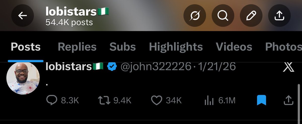 lobistars🇳🇬 tweet media