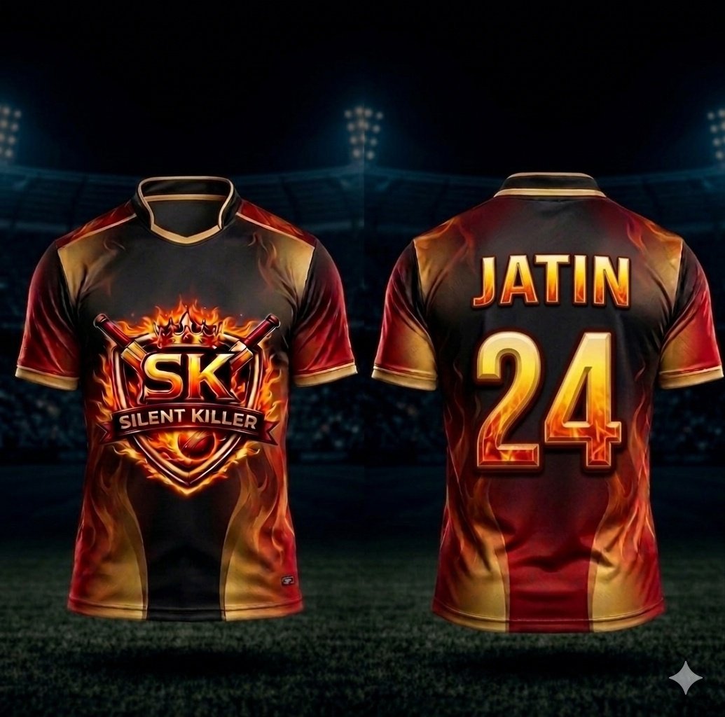 SPLOfficials's tweet photo. OFFICIAL JERSEY OF TEAM : SILENT KILLERS 🤫 

Not just a jersey… it’s a warning. ⚡🔥
Team SILENT KILLERS — where style meets dominance. We don’t make noise, we make impact. 💀🖤 https://t.co/2nxlU1V0ZB