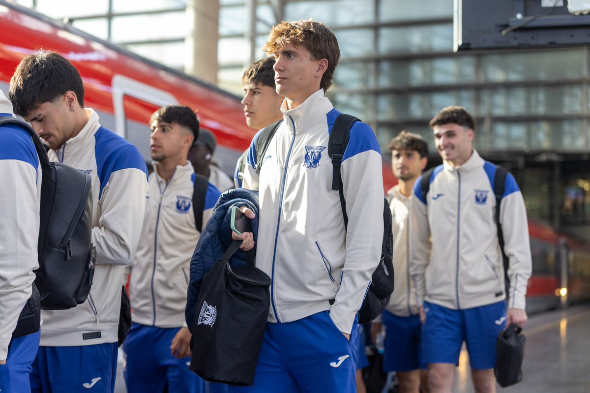 Iniciamos nuestro viaje a Málaga.

#MálagaLeganés