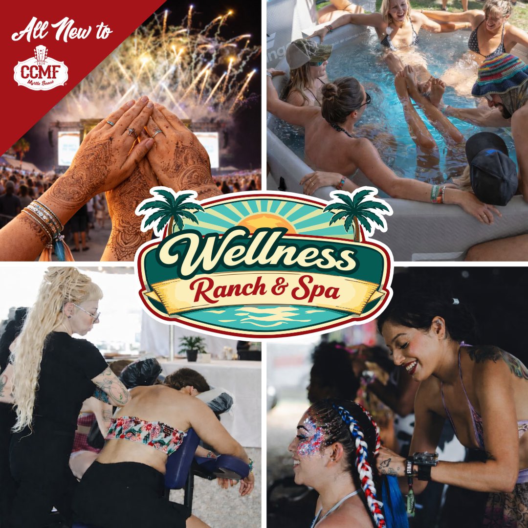 ChuckTownDaily's tweet image. Carolina Country Music Fest Introduces The Wellness Ranch &amp;amp; Spa Experience For 2026 Fest - Charleston Daily - bit.ly/4sLSDNR

#charlestondaily #countrymusic #myrtlebeach