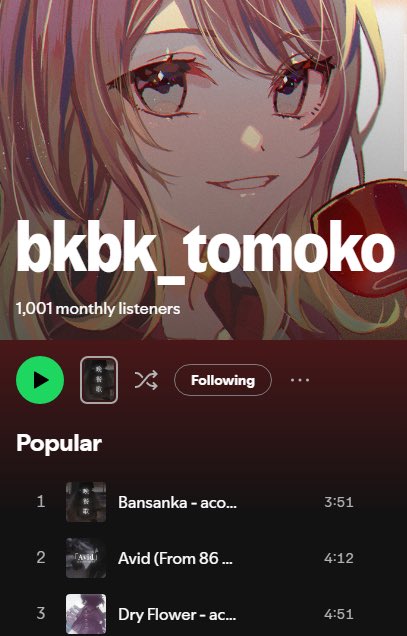 tomoko 💸 vsinger tweet media