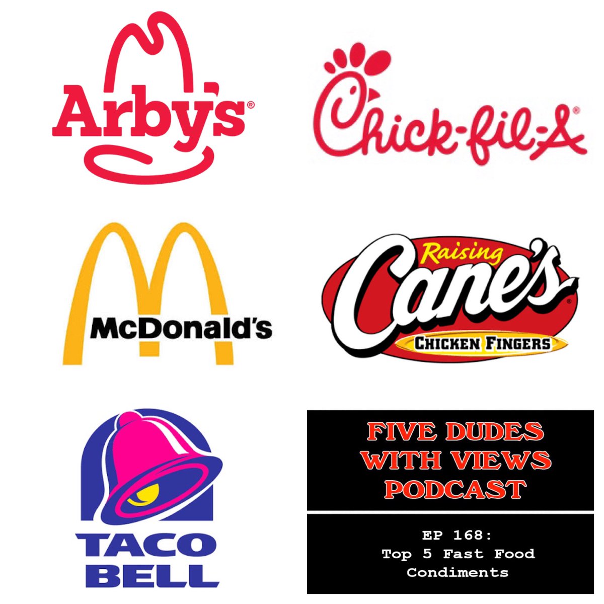 FiveDudesViews's tweet photo. The sauce is the boss!

168: Top 5 Fast Food Condiments is LIVE!

Apple Podcasts:
https://t.co/aRSJvAidPB

Google Play, Libsyn, Spotify, Stitcher &amp; YouTube

#Fastfood #podcast #Arbys #chickfila #DelTaco #InNOut #Mcdonalds #Popeyes #RaisingCanes #Subway #TacoBell #Wendys https://t.co/v4Y2bjDySF