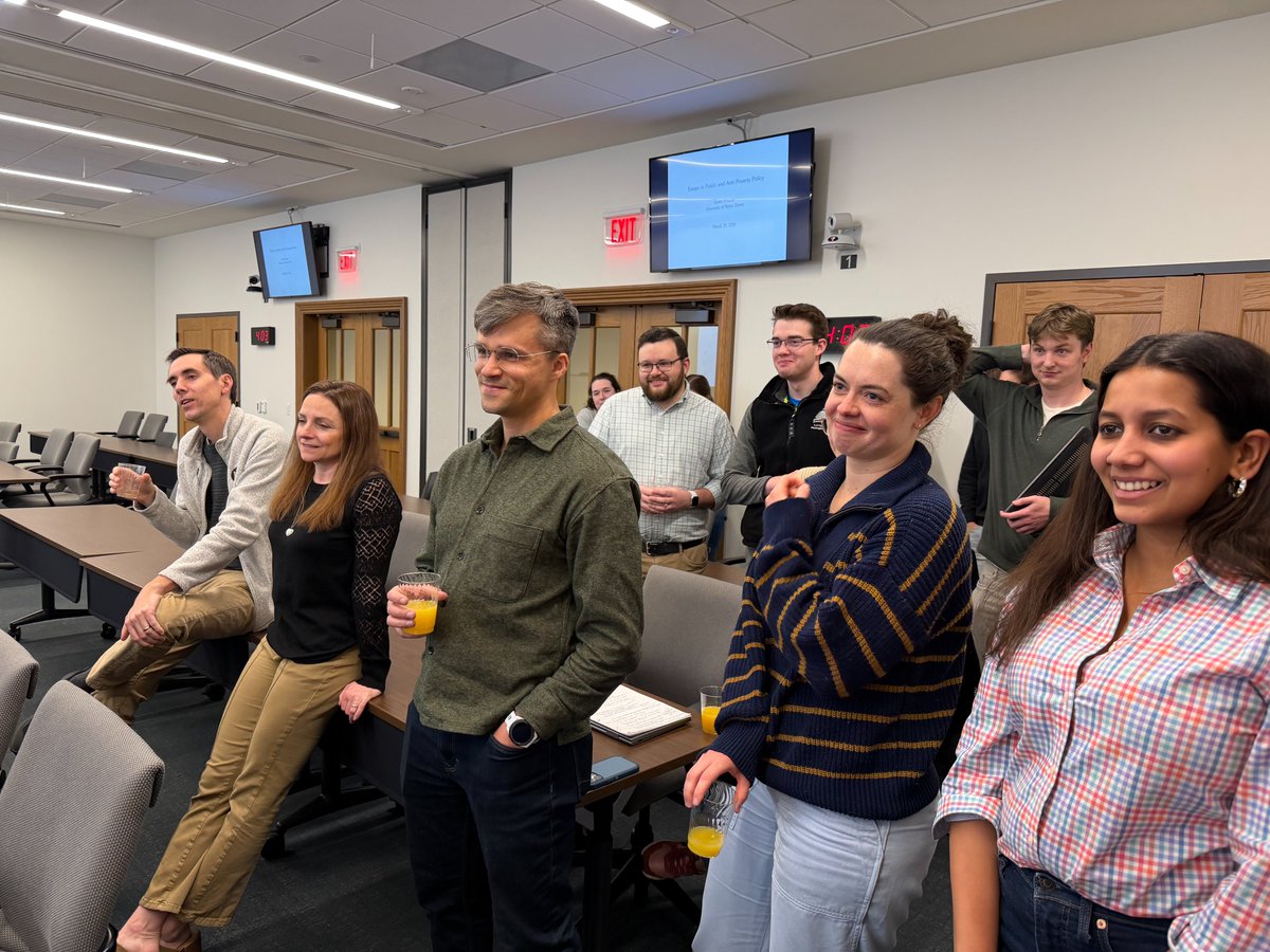 Notre Dame Economics tweet media