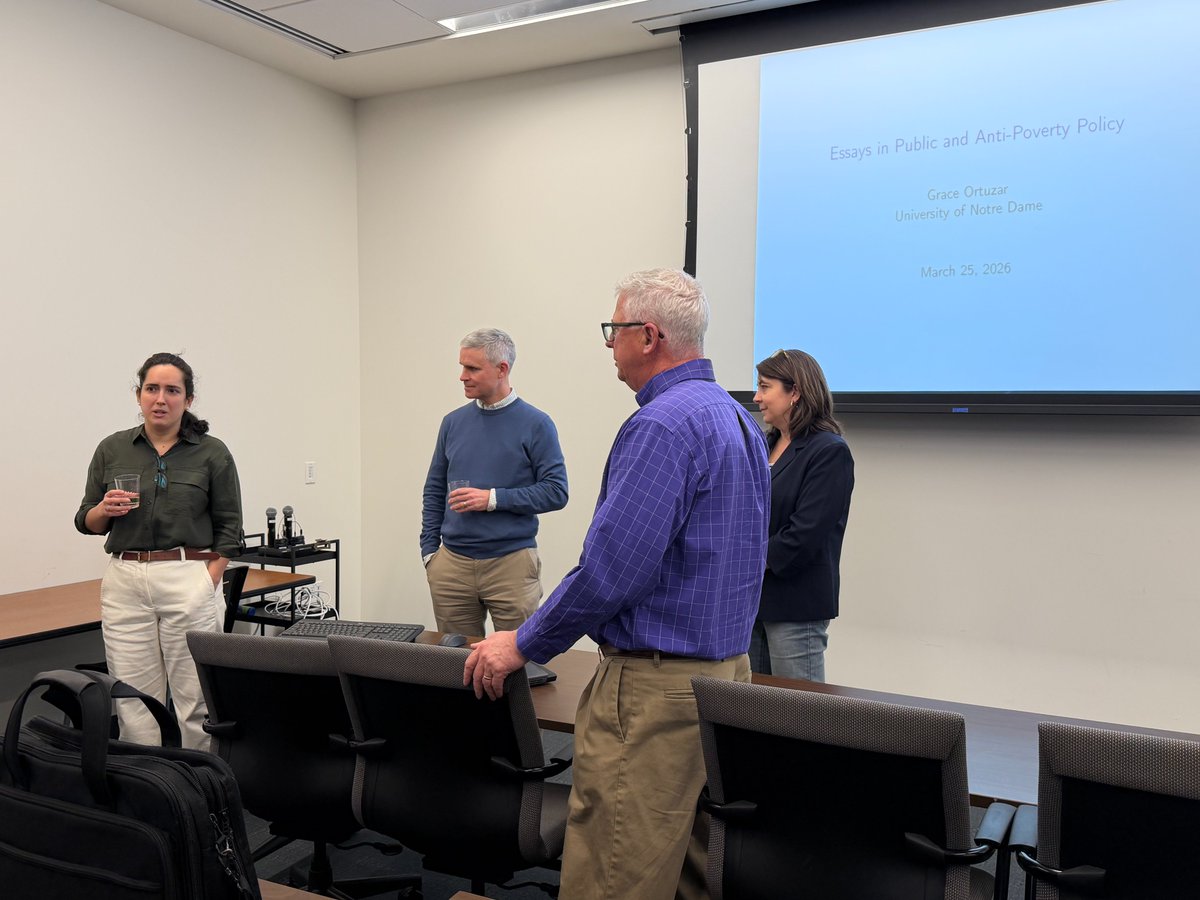 Notre Dame Economics tweet media