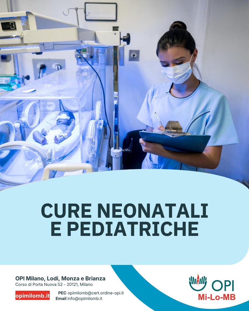 Opi_MiLoMb's tweet photo. 🎓 Tre nuovi percorsi di laurea magistrale in Scienze infermieristiche:
🔹 Cure primarie e Infermieristica di famiglia e comunità
🔹 Cure neonatali e pediatriche
🔹 Cure intensive e nell’Emergenza
👉 Per approfondire, visita il nostro sito:
https://t.co/AfVjBYRUUS
.
#OpiMiLoMb https://t.co/elbMzkXddr