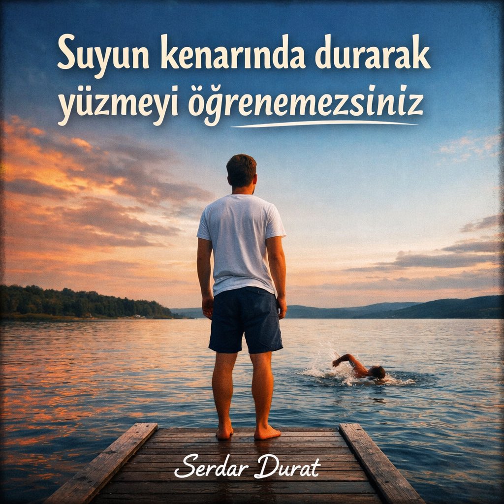 Kariyerlerinin Başındaki Gençler İçin Bir Mentor Tavsiyesi 

👇👇👇👇

SUYUN KENARINDA DURARAK YÜZMEYİ
ÖĞRENEMEZSİNİZ

Sevgili Genç Dostlarım,
Hayatın en temel gerçeklerinden biri şudur:
Bilmek ile yapabilmek aynı şey değildir.

Bugün bilgiye ulaşmak hiç olmadığı kadar kolay.
