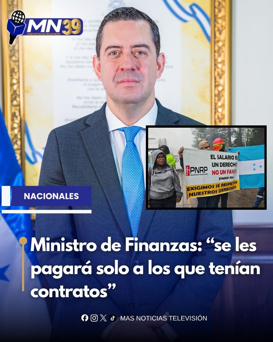 Más Noticias Televisión HN tweet media