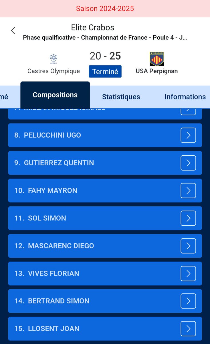 Stats i USAP 📊🏉❤️💛 tweet media