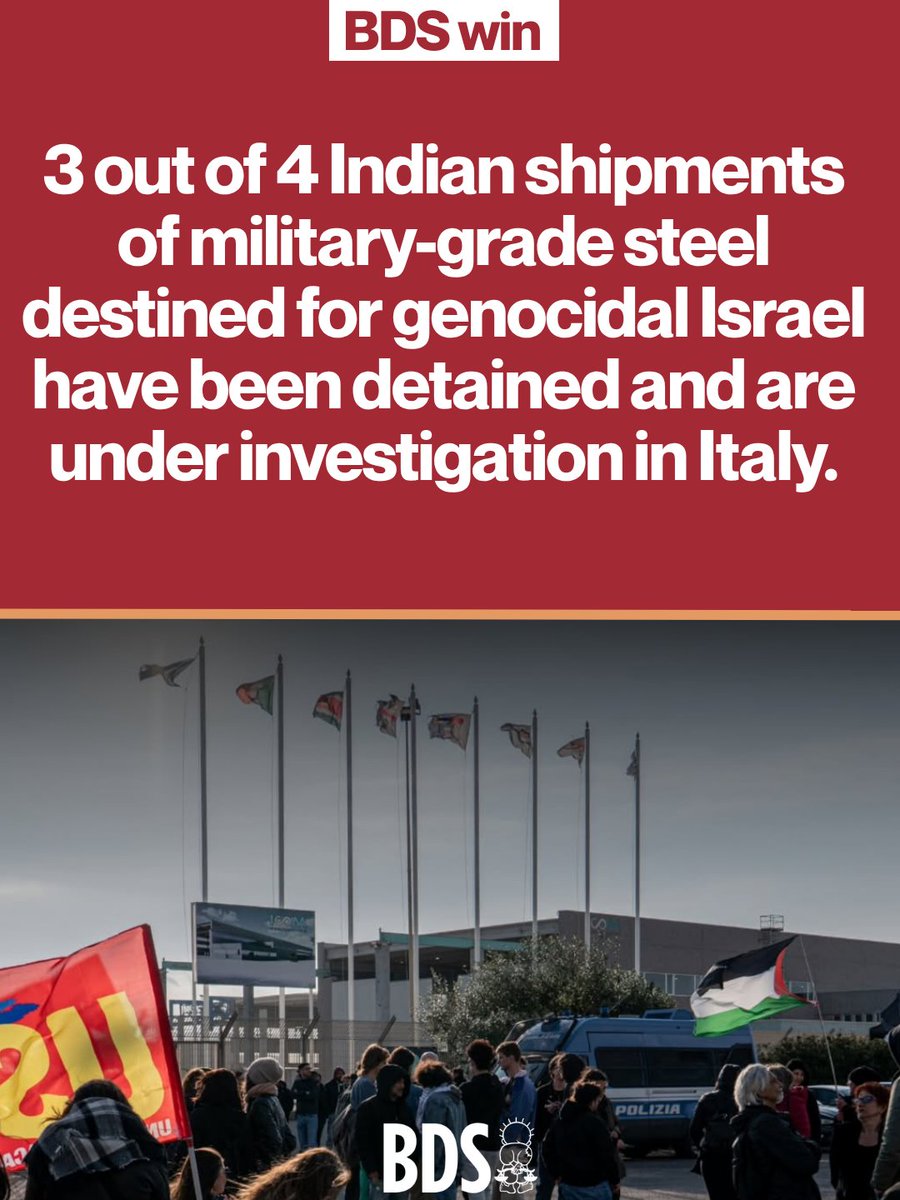 BDS movement tweet media