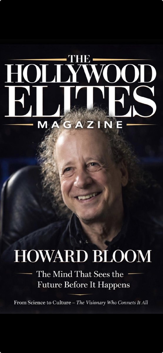 Howard Bloom tweet media