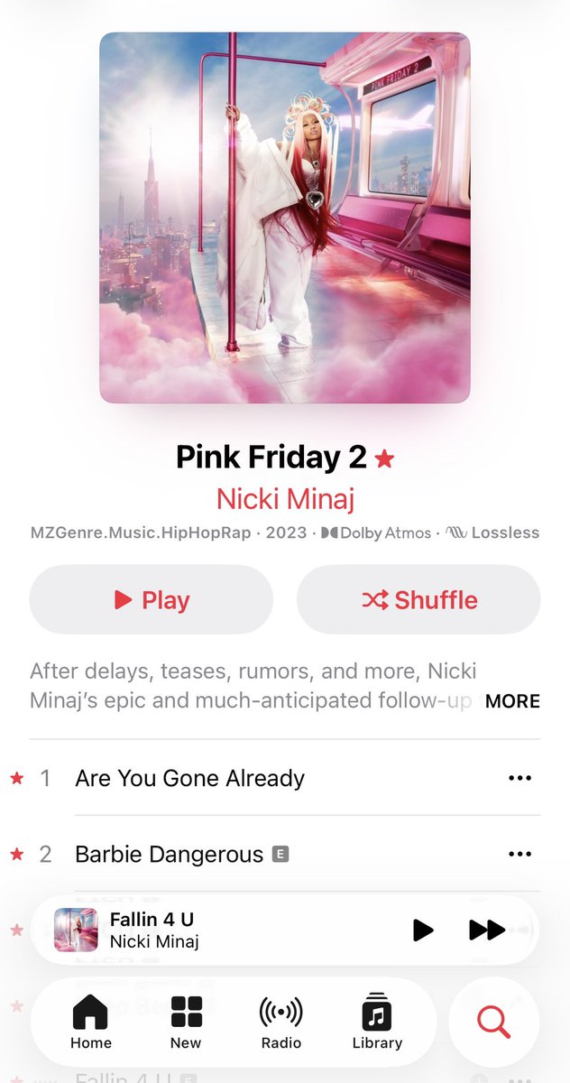 missnikkinick's tweet image. Yooo #PF2 is really my FAVORITE @NICKIMINAJ album 💿 
I just ran it through front to back 
And it fkn SLAPS HO3 likeeee whaaa
&amp;amp; it’s soo personal for me too
Word to my Dad 😇✨
That shit is still soo FRESH 🫰
NO SKIPS ‼️ 
EVERY SONG HITS ‼️ 
TEAM #PinkFriday2 For the WIN 🏆