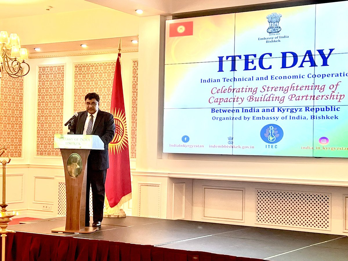 India in Kyrgyz Republic tweet media