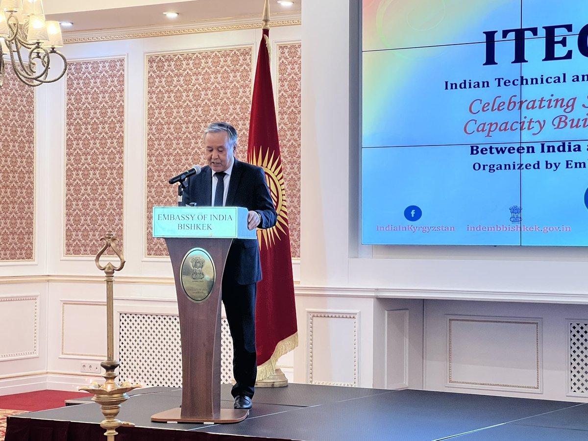 India in Kyrgyz Republic tweet media