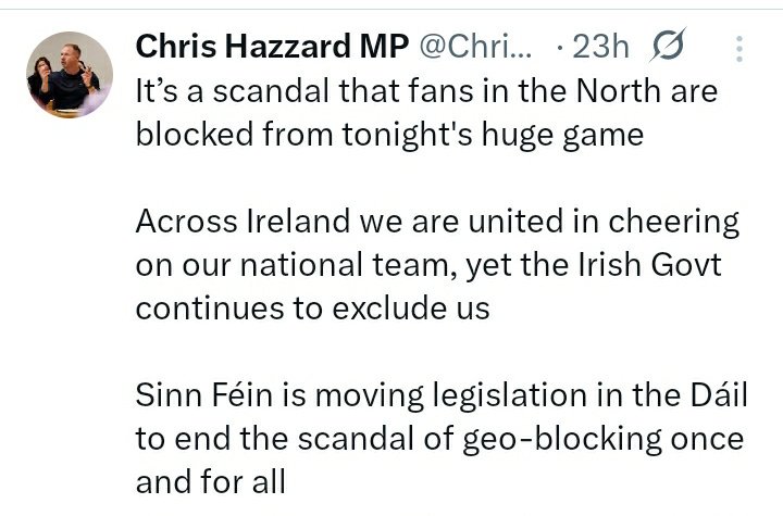 Northern Ireland Border Solution tweet media