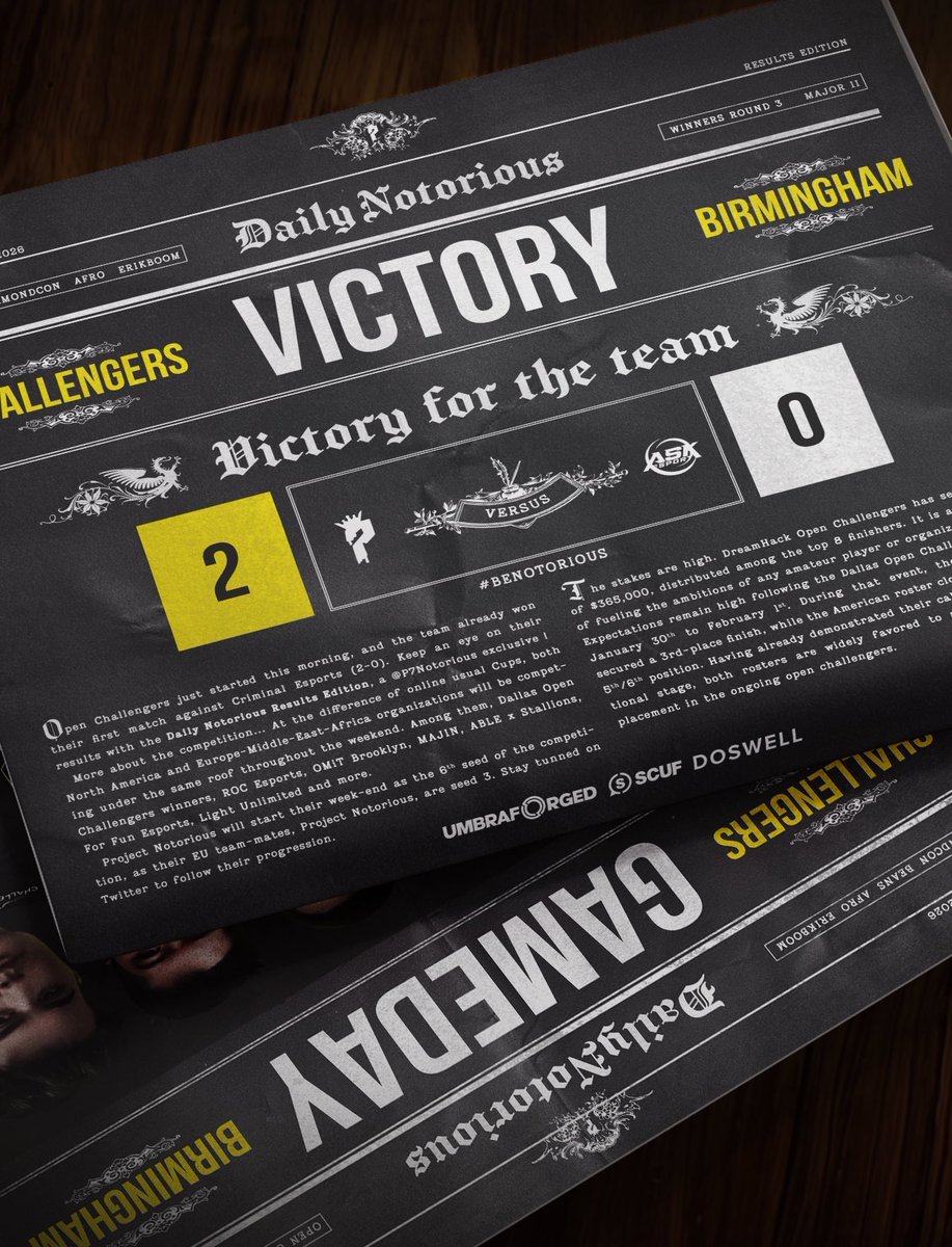 Project Notorious tweet media