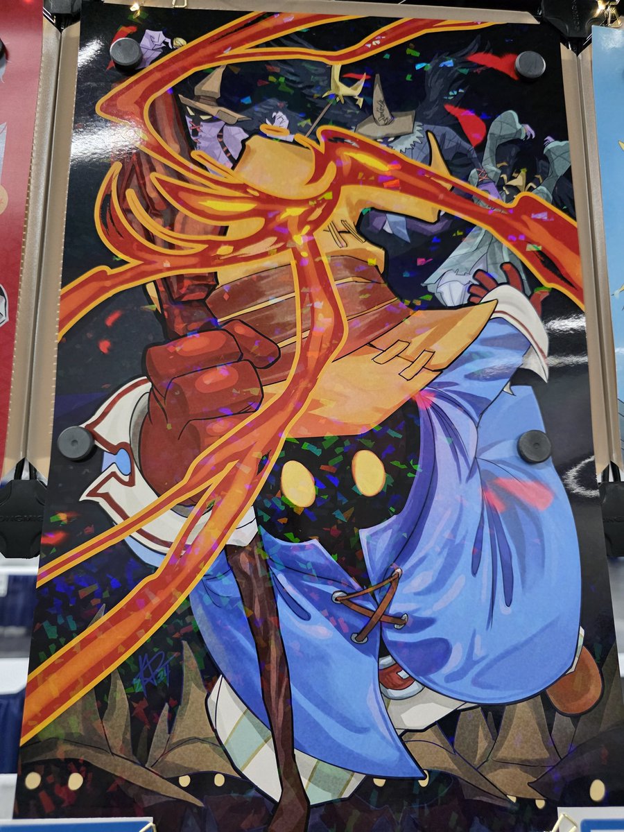 brokentrain's tweet photo. day 1 of #wondercon ! come check me out at artist alley D-14, i also have a new holo foil version of the vivi print! https://t.co/AGnPWDGTPV