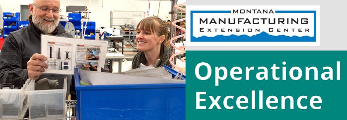 NIST_MEP's tweet photo. Montana State University-Bozeman (MSU) has launched a new operational excellence course for engineering students, thanks to a partnership between @MFGinMT &amp; @MSU. The course covers key concepts like Lean manufacturing, Theory of Constraints, &amp; Six Sigma.
https://t.co/SWOii9hFTY https://t.co/i9RAzlNsLh