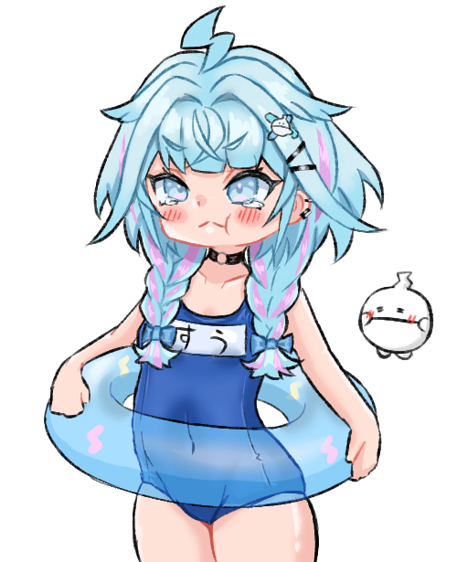 「すうちゃんのスク水の良さなんてとっくの昔に… #すくすく枢」|あめれうのイラスト