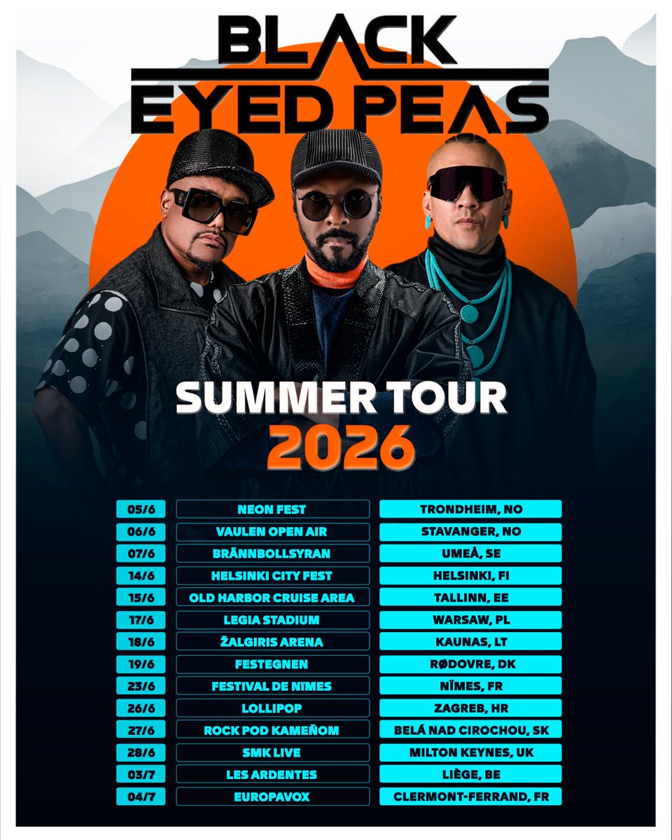Black Eyed Peas tweet media